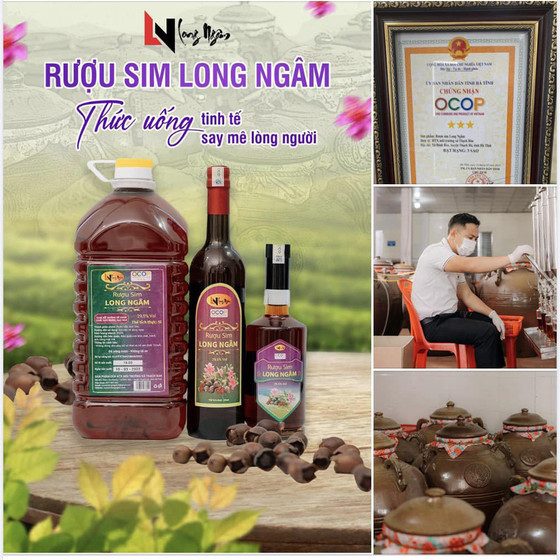 Rượu sim Long Ngâm