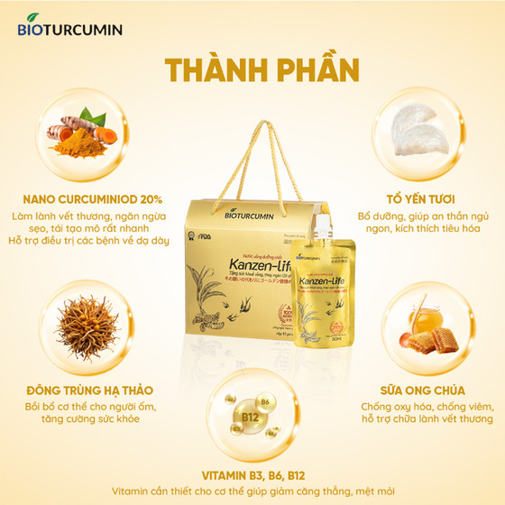 Nước uống dưỡng chất Kanzen-Life