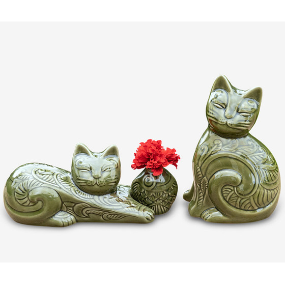 Bộ gốm 12 con giáp