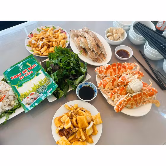 Bánh đa nem ăn sống Hạnh Tính