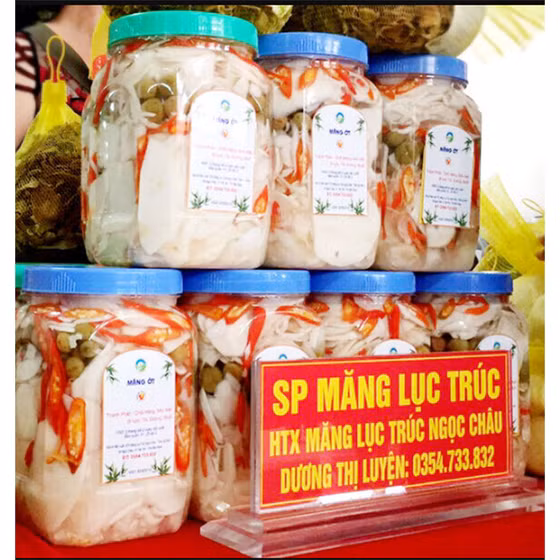 Măng Lục trúc tươi Lâm Sinh Ngọc Châu 