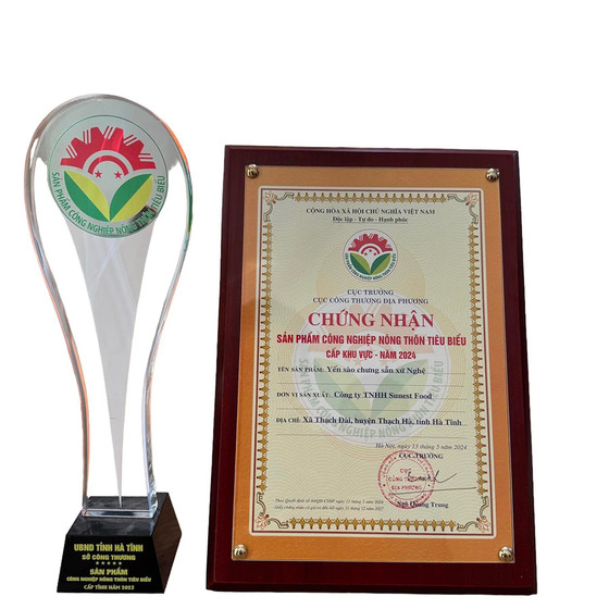 Yến sào tinh chế Xứ Nghệ