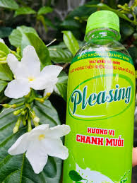 Nước khoáng thiên nhiên Quang Hanh vị chanh muối Pleasing 