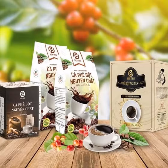 Cà-phê bột nguyên chất Bích Thao