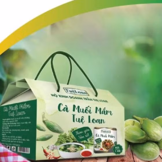 Cà muối mắm Tuệ Loan