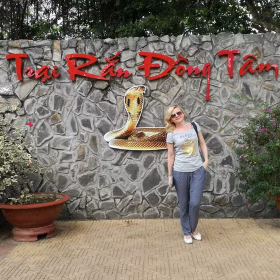 Điểm du lịch trại rắn Đồng Tâm