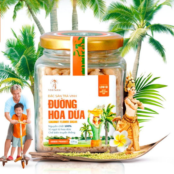 Đường hoa dừa Sokfarm