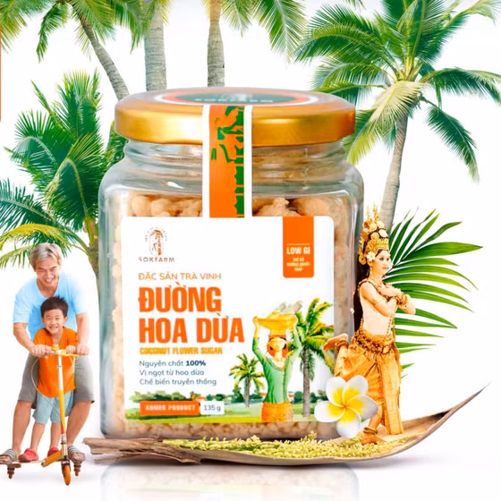 Đường hoa dừa Sokfarm