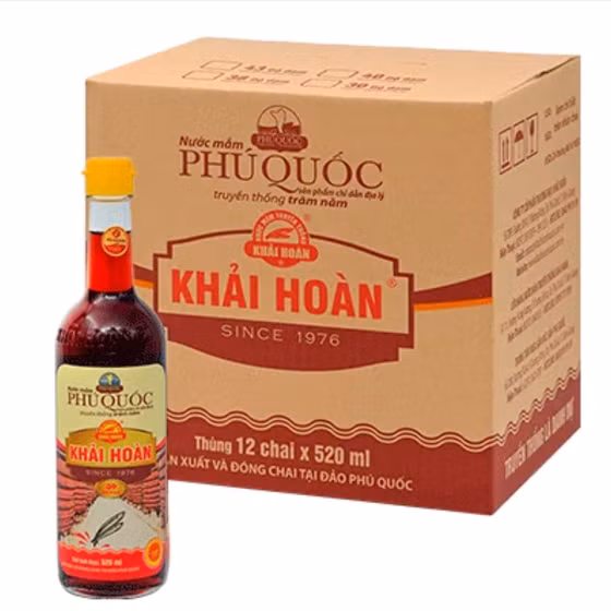 Nước mắm Phú Quốc Khải Hoàn 40 độ đạm