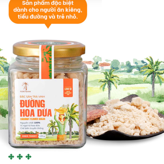 Đường hoa dừa Sokfarm