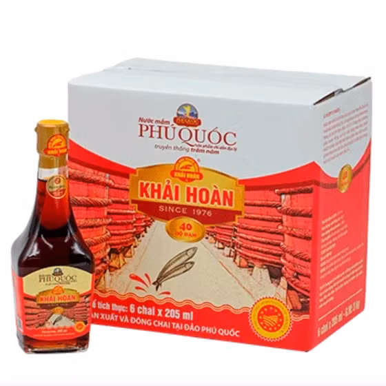 Nước mắm Phú Quốc Khải Hoàn 40 độ đạm