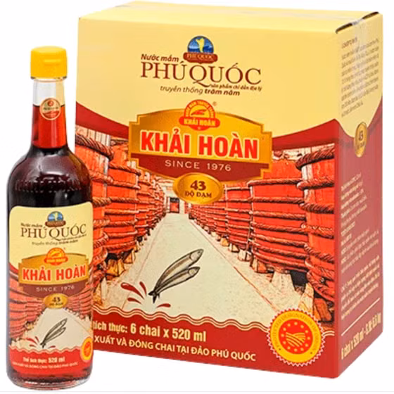  Nước mắm Phú Quốc Khải Hoàn 43 độ đạm
