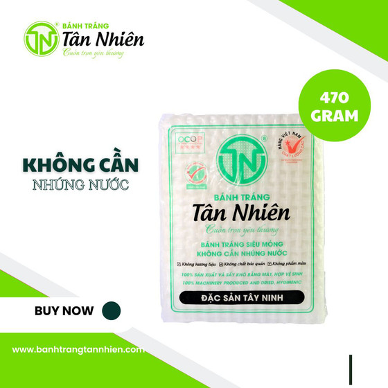 Bánh tráng siêu mỏng Tân Nhiên 