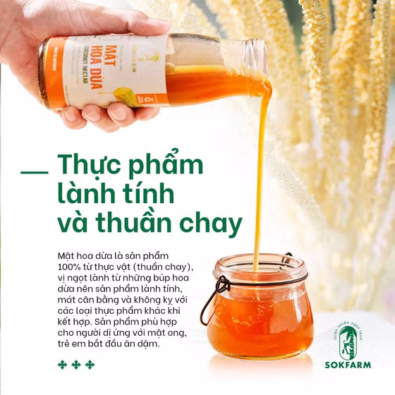 Mật hoa dừa Sokfarm