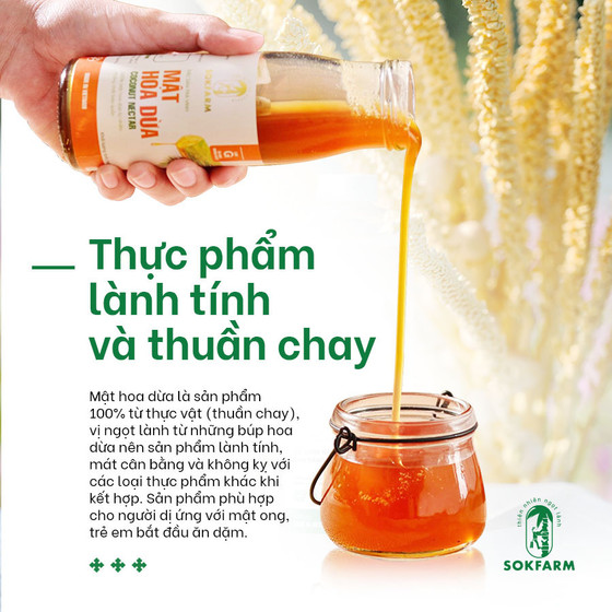 Mật hoa dừa Sokfarm