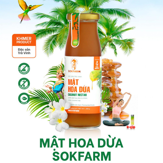 Mật hoa dừa Sokfarm