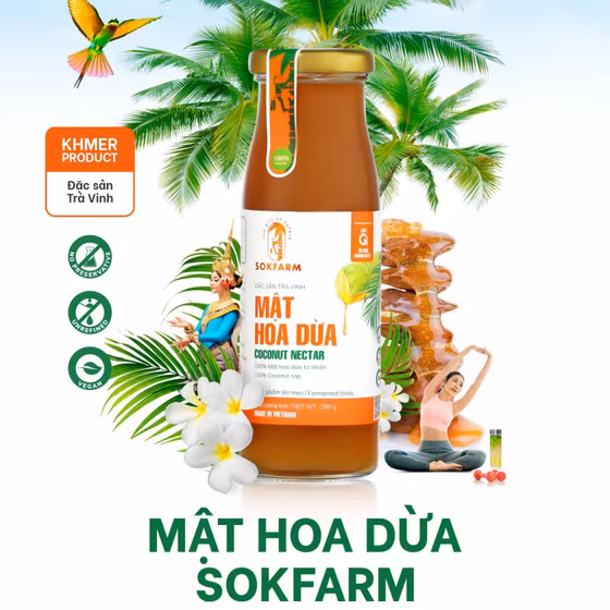 Mật hoa dừa Sokfarm