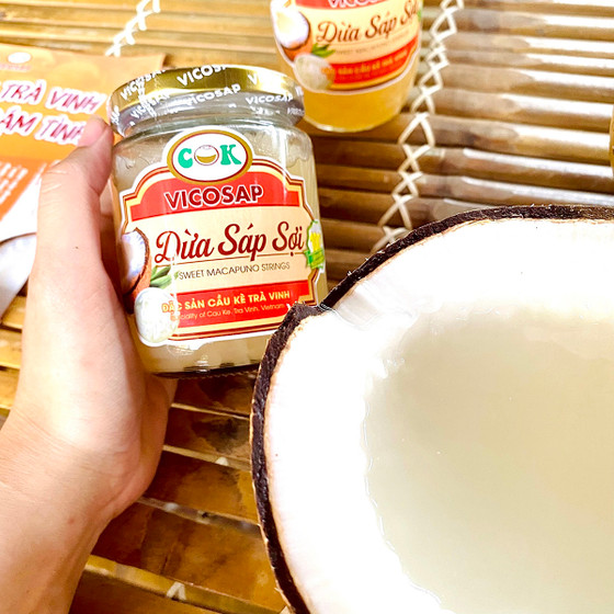 Dừa sáp sợi VICOSAP 