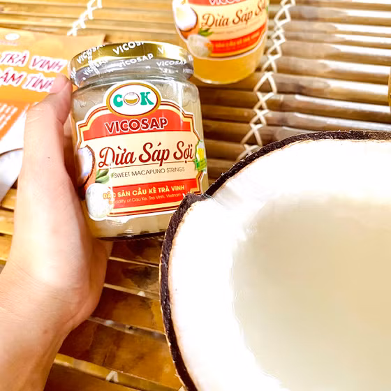 Dừa sáp sợi VICOSAP 