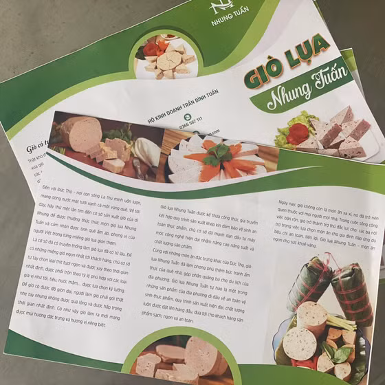 Giò lụa Nhung Tuấn