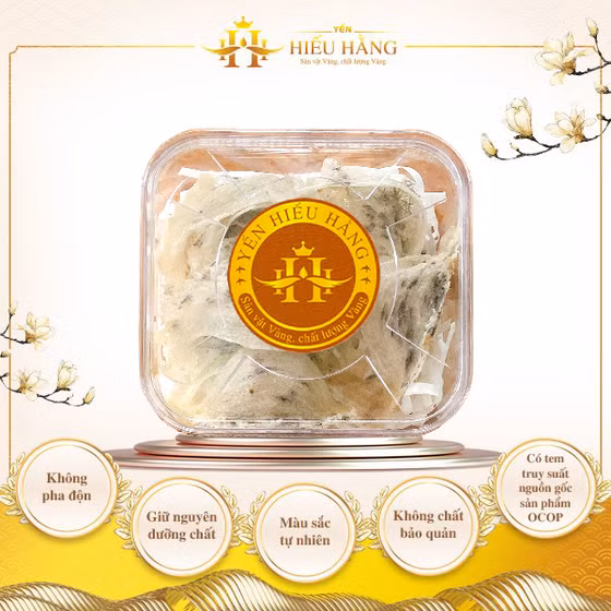 Tổ yến thô Hiếu Hằng