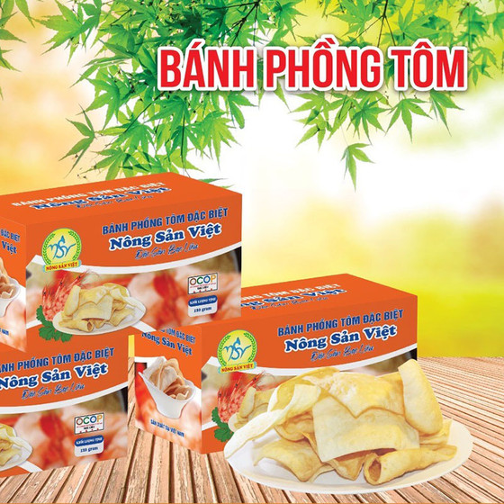 Bánh phồng tôm Nông sản Việt