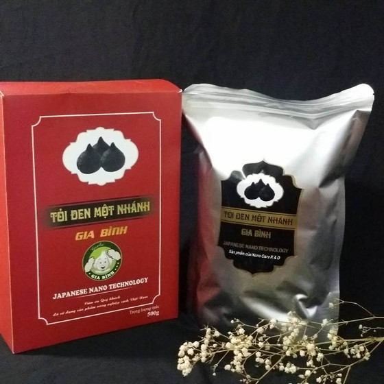 Tỏi đen 1 nhánh Gia Bình