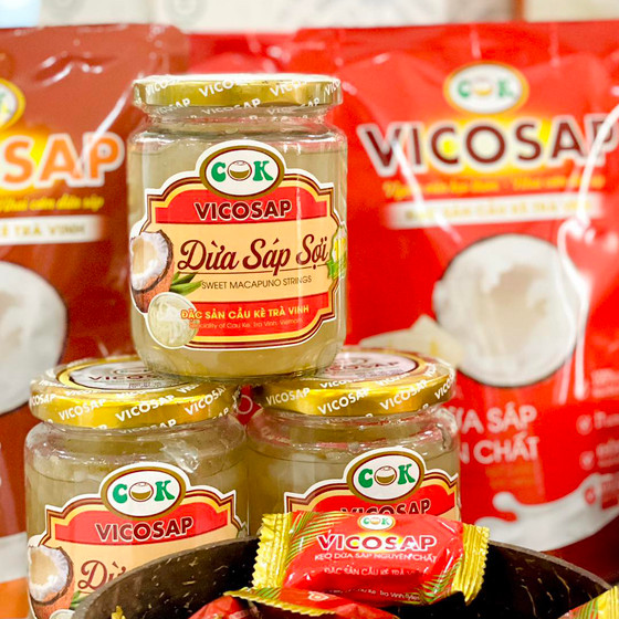 Dừa sáp sợi VICOSAP 