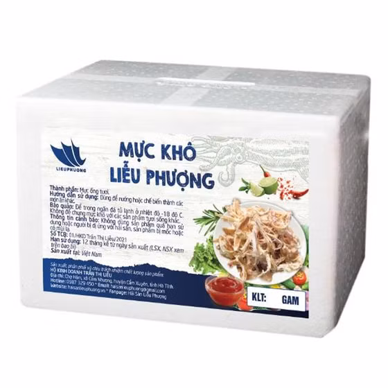 Mực khô Liễu Phượng