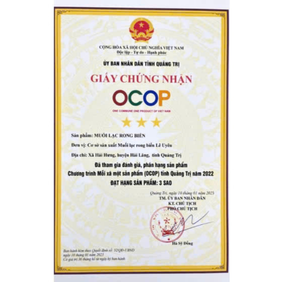 Muối lạc rong biển Lê Uyên