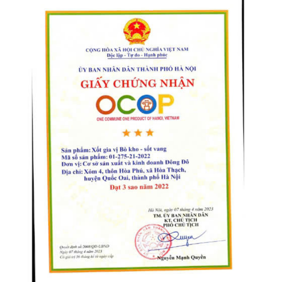 Xốt gia vị Bò kho-Sốt vang DeliFoods