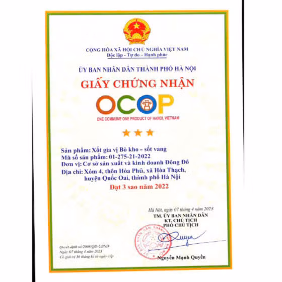 Xốt gia vị Bò kho-Sốt vang DeliFoods