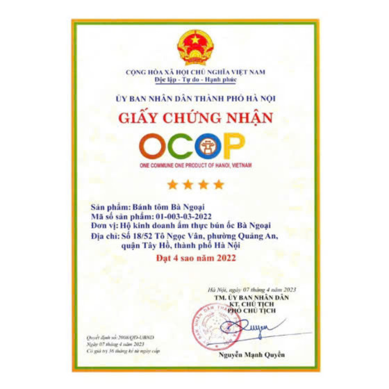 Bánh tôm Bà Ngoại