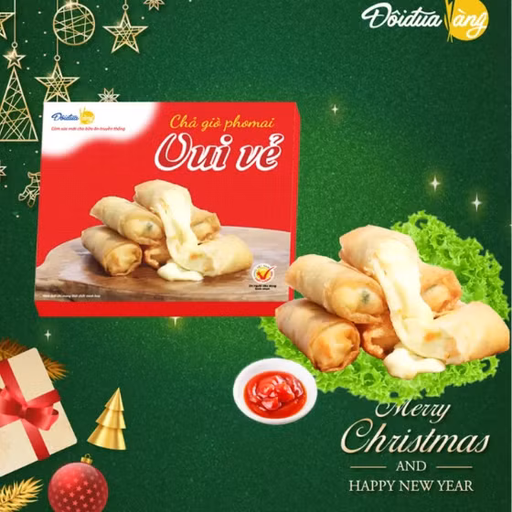 Chả giò phô-mai vui vẻ