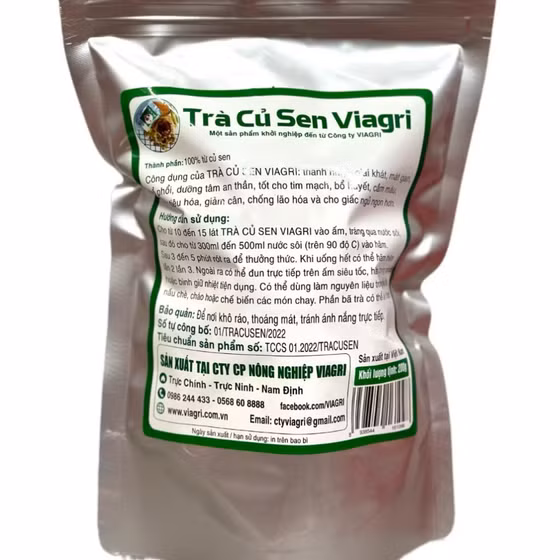 Trà củ sen VIAGRI