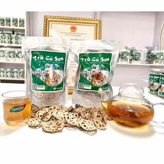 Trà củ sen VIAGRI