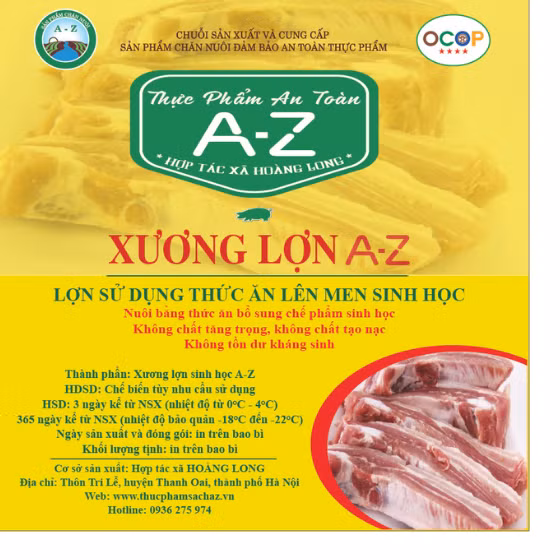 Xương lợn A-Z
