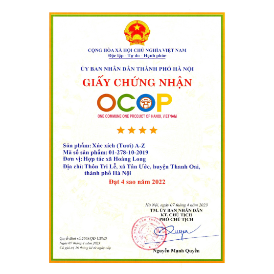 Xúc xích Tươi A-Z