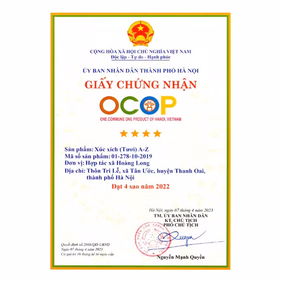 Xúc xích Tươi A-Z