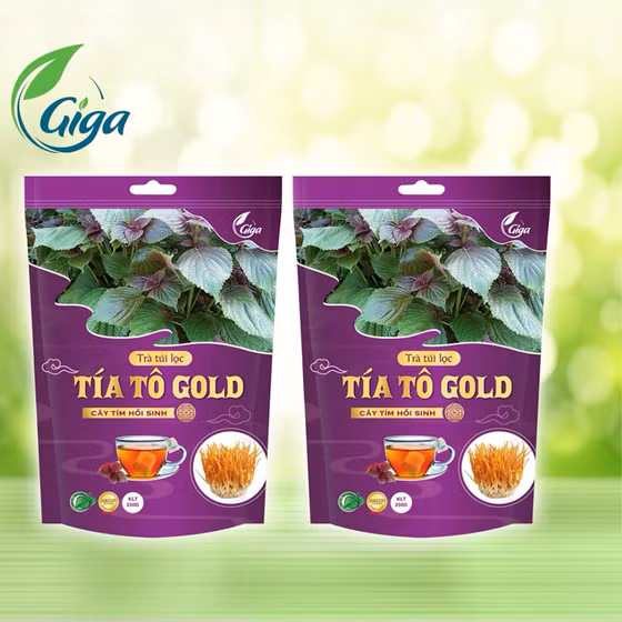 Trà tía tô Gold