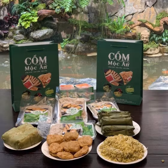Xôi cốm Mộc An