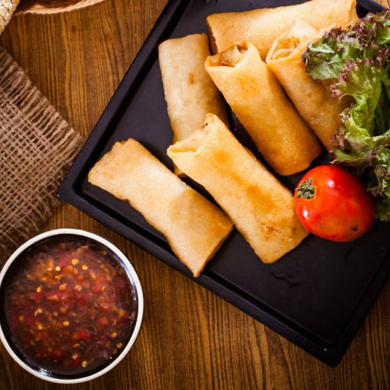 Chả giò phô-mai vui vẻ