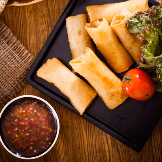 Chả giò phô-mai vui vẻ