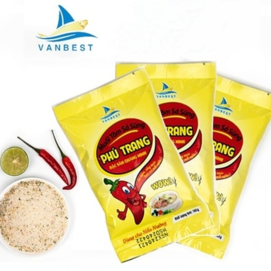 Muối tôm sá sùng Phú Trang