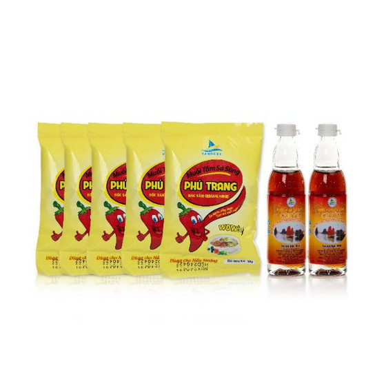 Muối tôm sá sùng Phú Trang