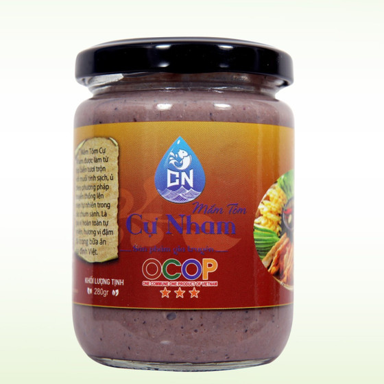 Mắm tôm sệt Cự Nham