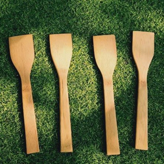 Bộ dụng cụ nhà bếp bằng tre