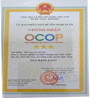 Mật ong rú Cao Sơn