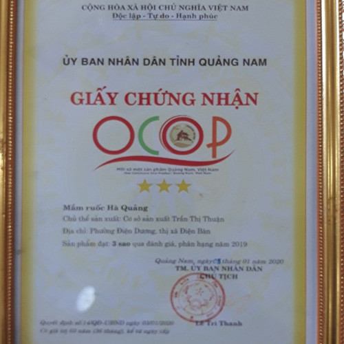 Mắm ruốc Hà Quảng