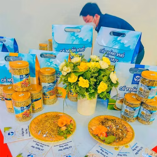 Cá trỏng khô Vân Huy